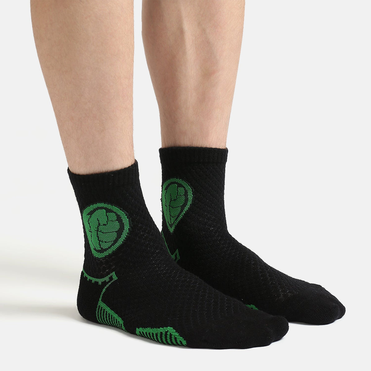 Men’s Marvel Themed Sporty High Ankle Socks SocksXpress