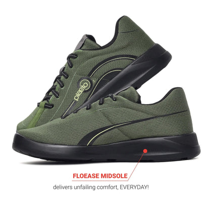 Men's Olive Go Sports Shoes