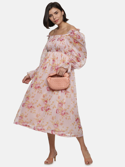 IS.U Floral mini skirt