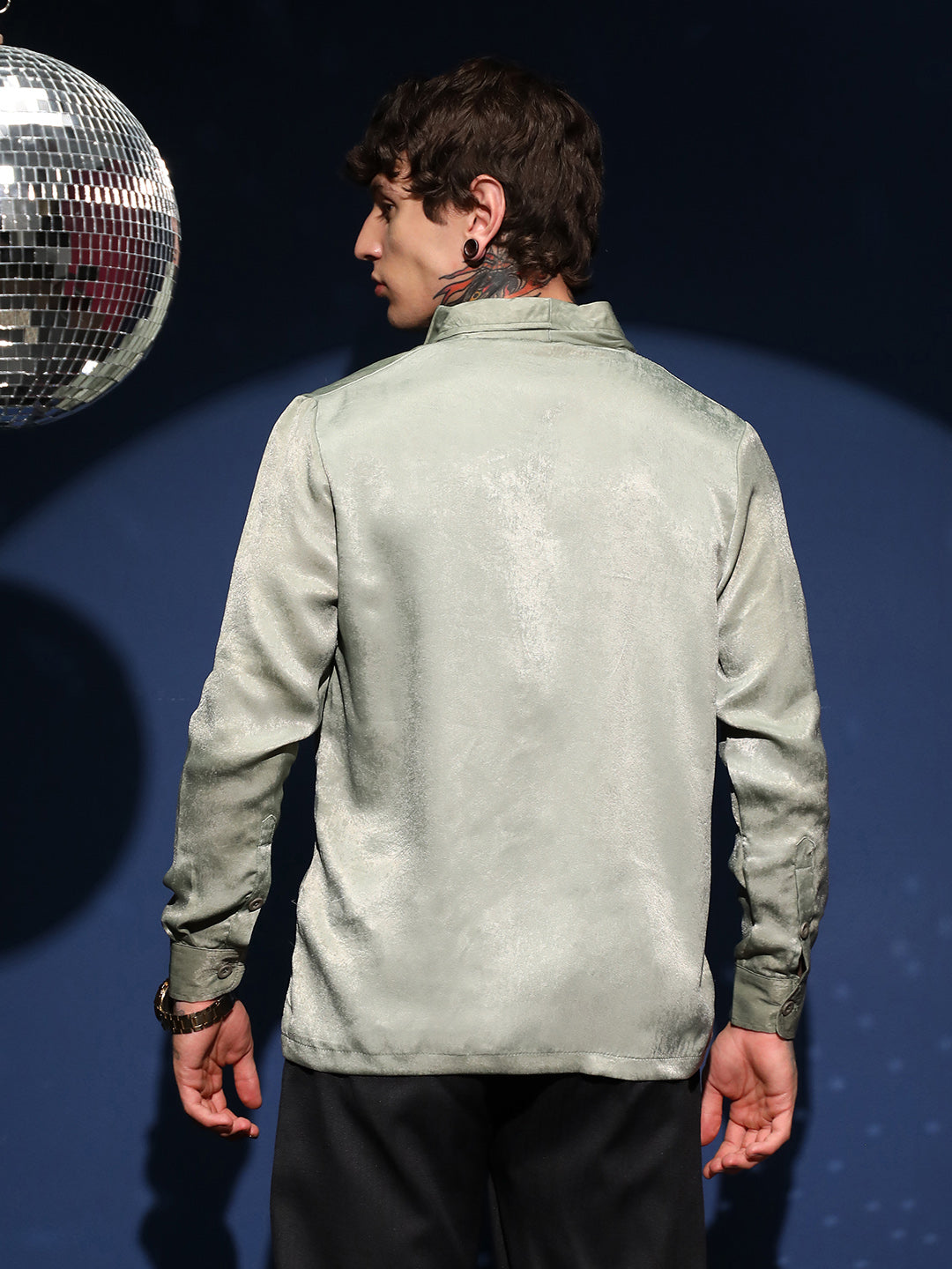 Shawl Collar Shirt
