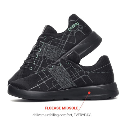 Men's Maidaan Black Training Shoes