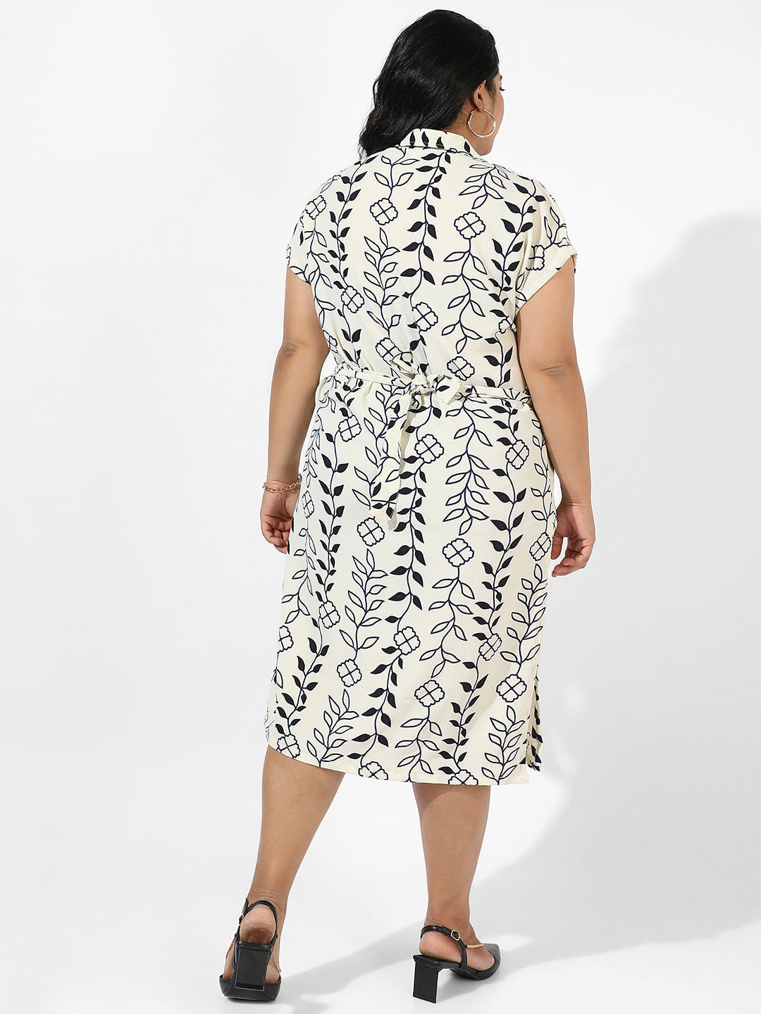 Floral Design Dress
