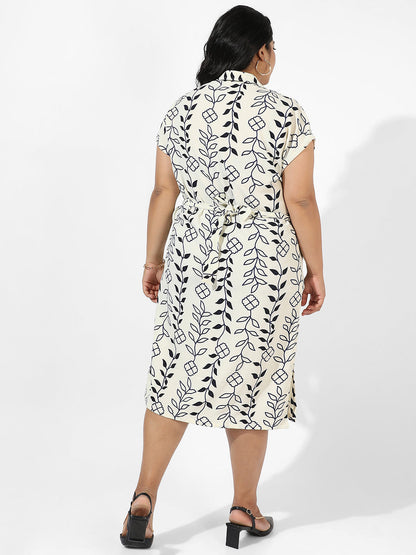 Floral Design Dress