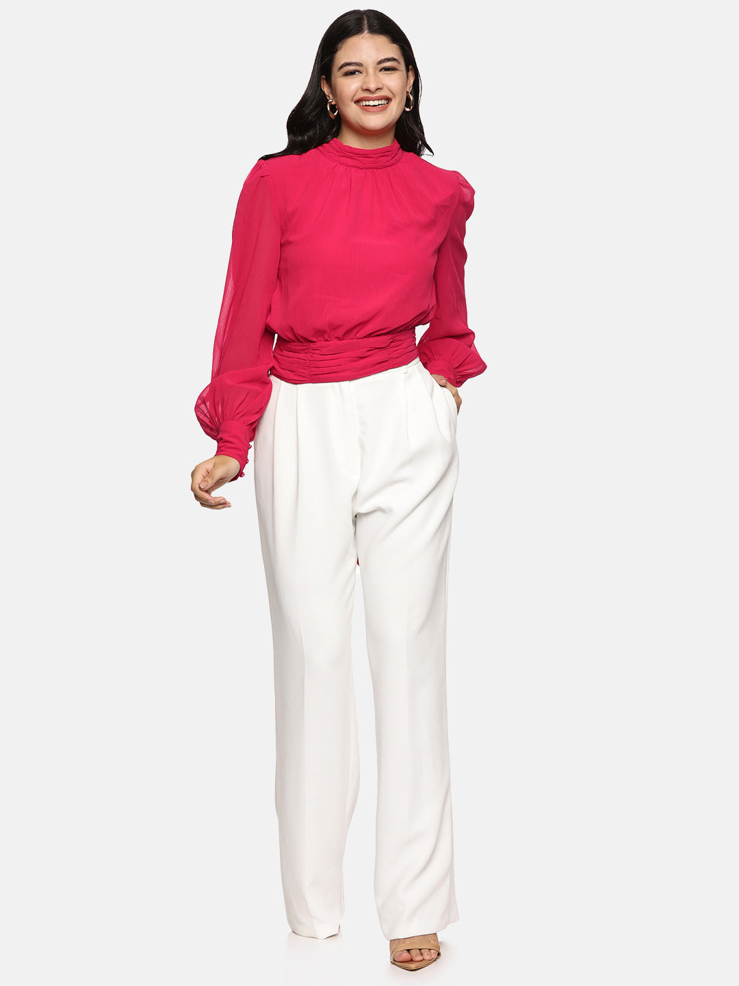 Buy pink tops for women