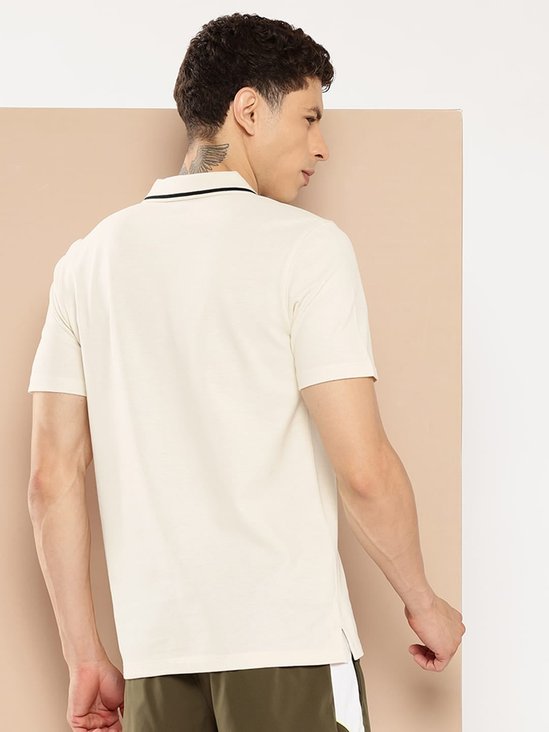 Hidden Zip Polo