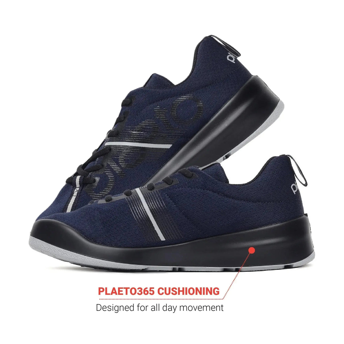 Men's Slam 2.0 Navy Training Shoes Plaeto