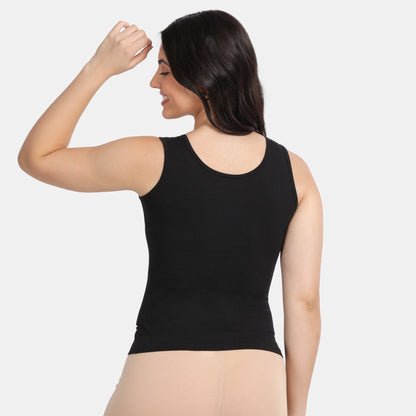 Envie Regular Fit U-Neck Short Length Tank Top