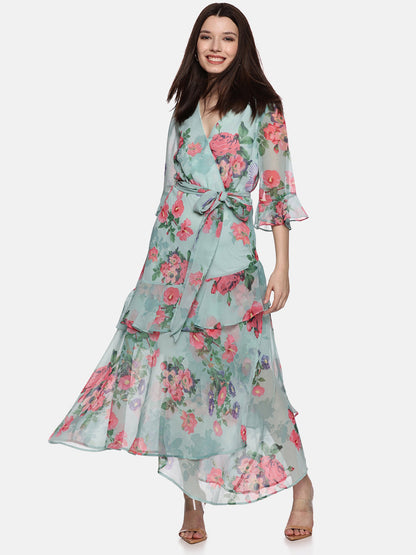 Short Sleeve Dress For Ladies