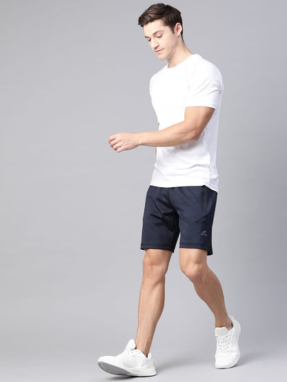 Alcis Mens Solid Navy Shorts