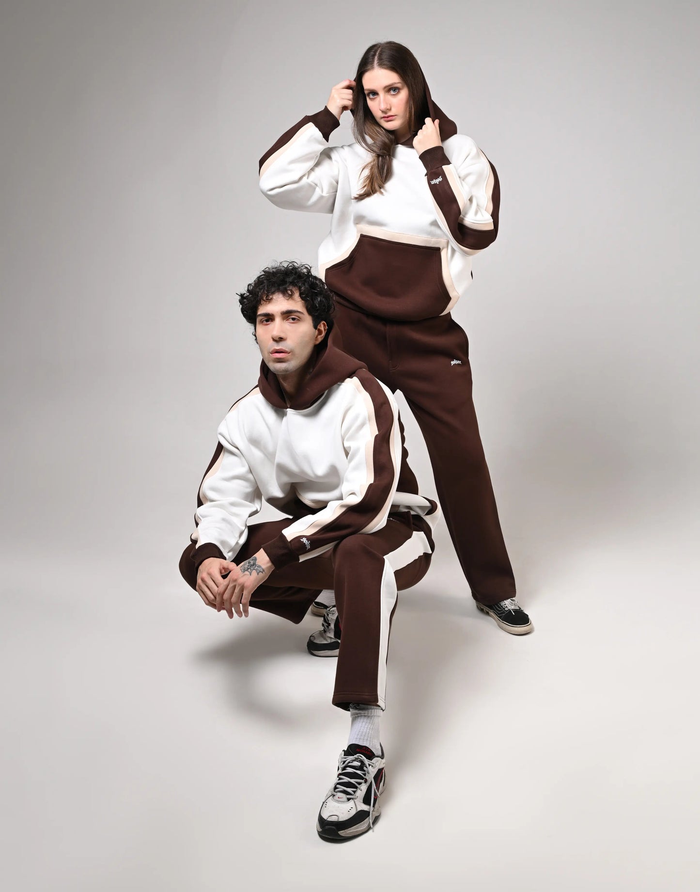 Unisex Winter Brown Co-ord Set Boozee