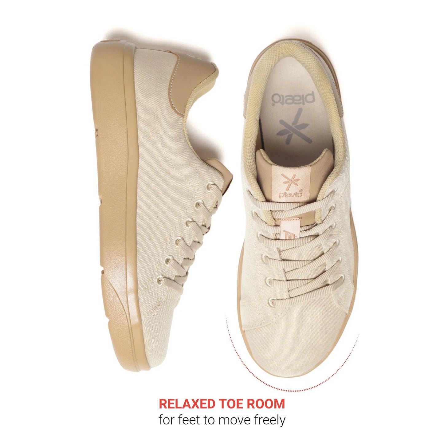 Classic Beige Sneakers for Men