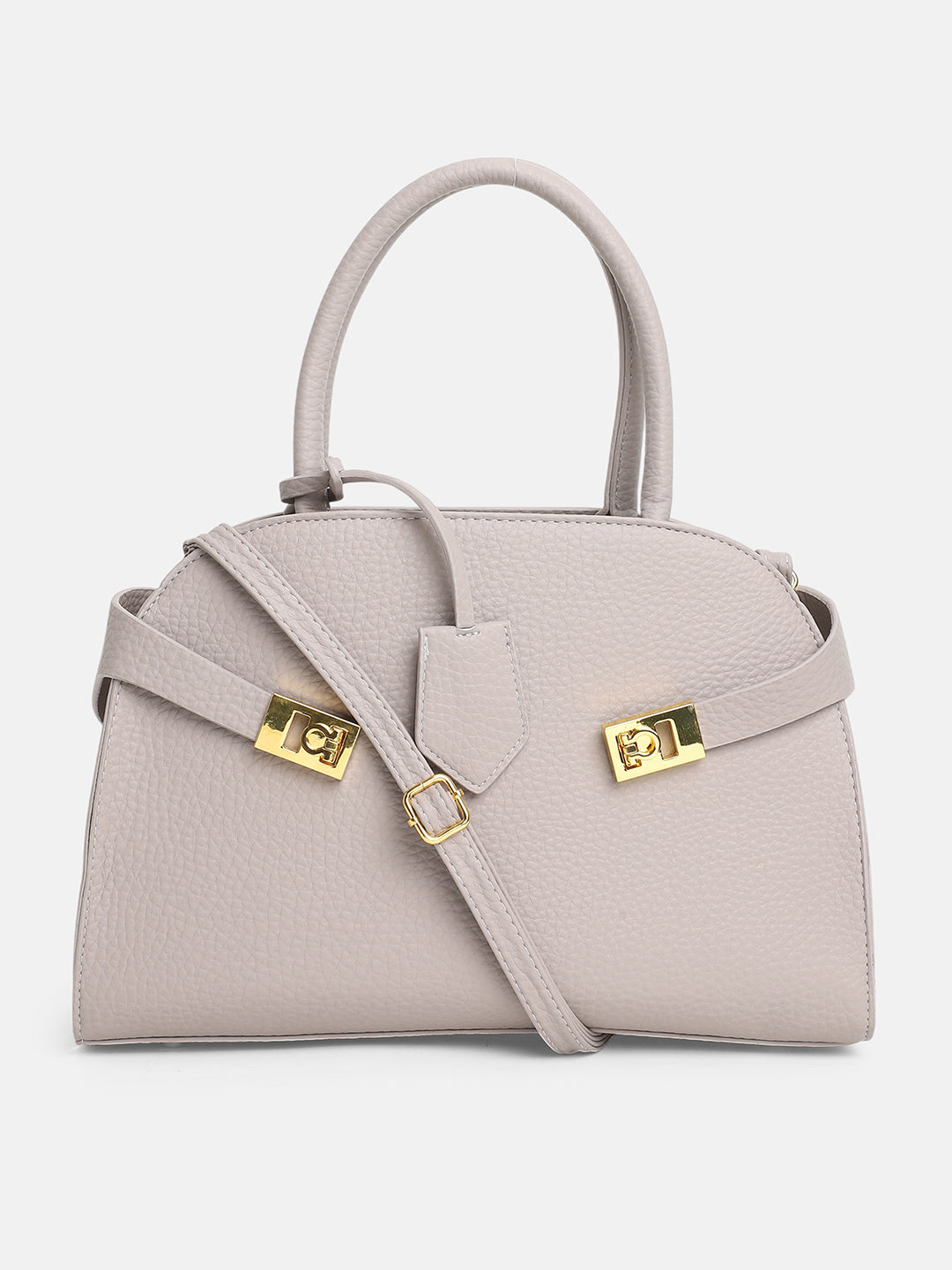 The Large Meridian Hand Bag - Coin Grey