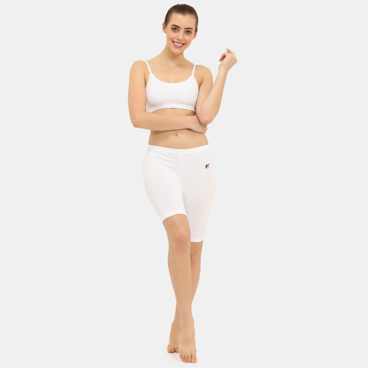 Envie Hugged Fit Thigh Length Cycling Shorts