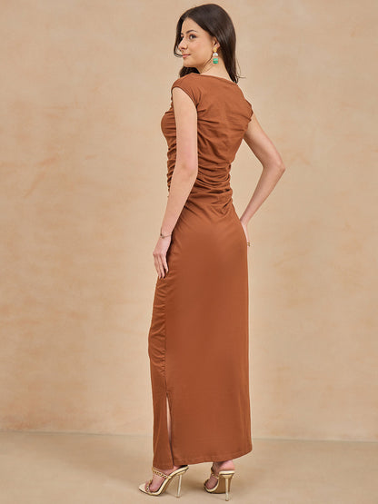 Ruched Maxi Dress