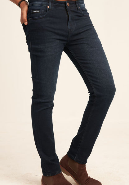 Dark Blue Straight Fit