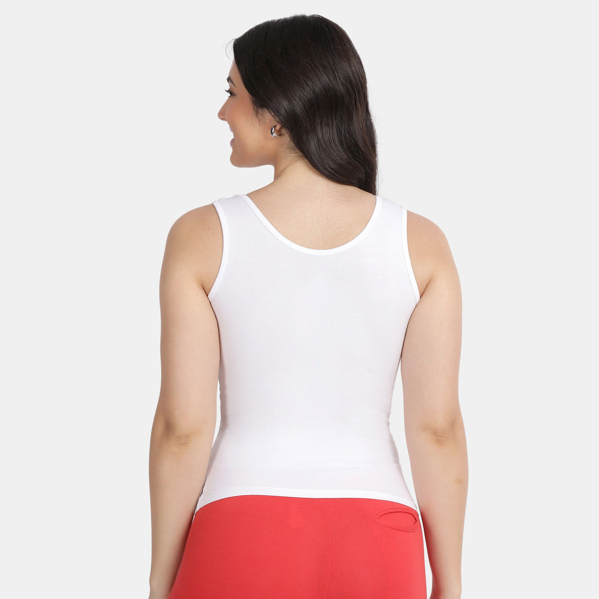 Envie Regular Fit U-Neck Short Length Tank Top