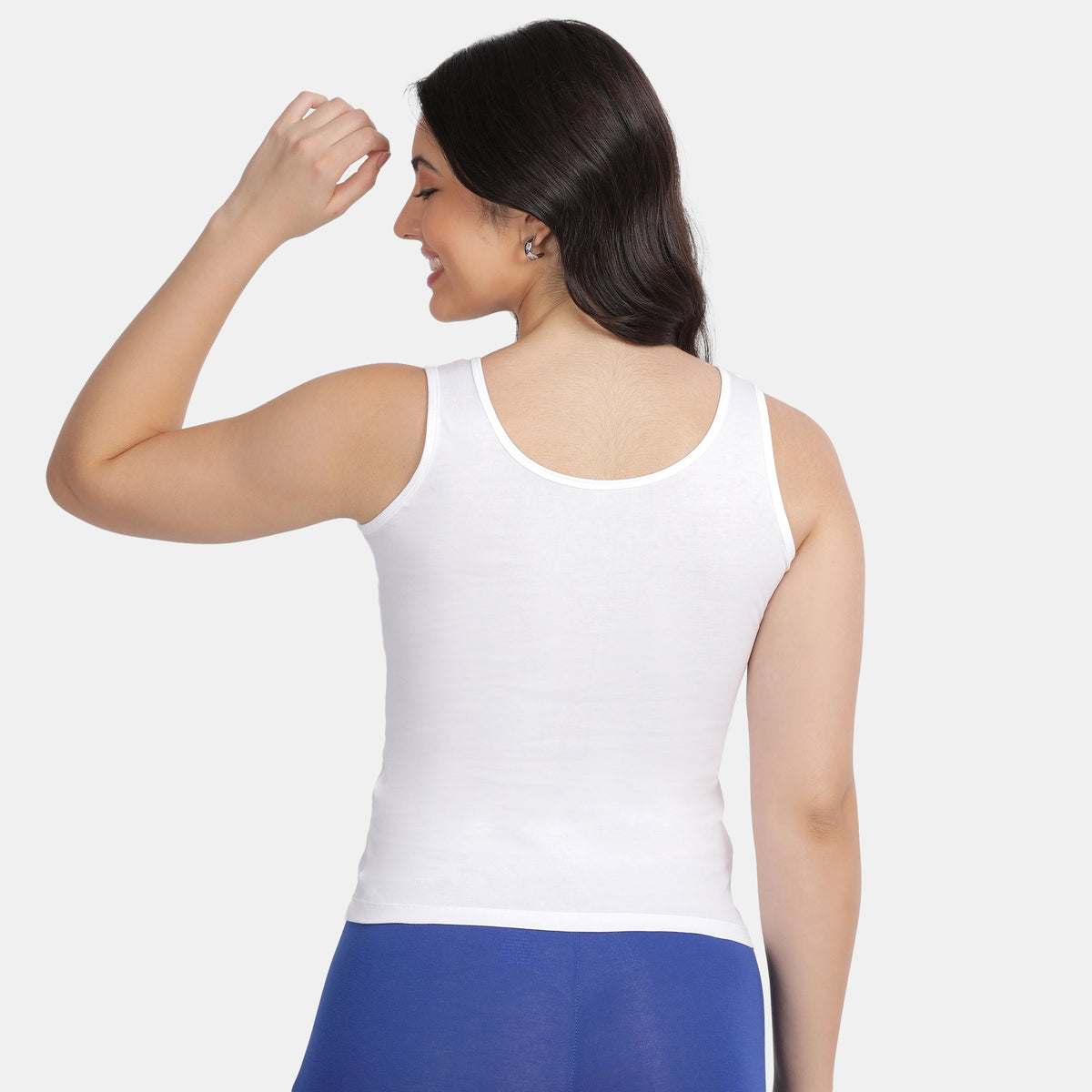 Envie Regular Fit U-Neck Short Length Tank Top