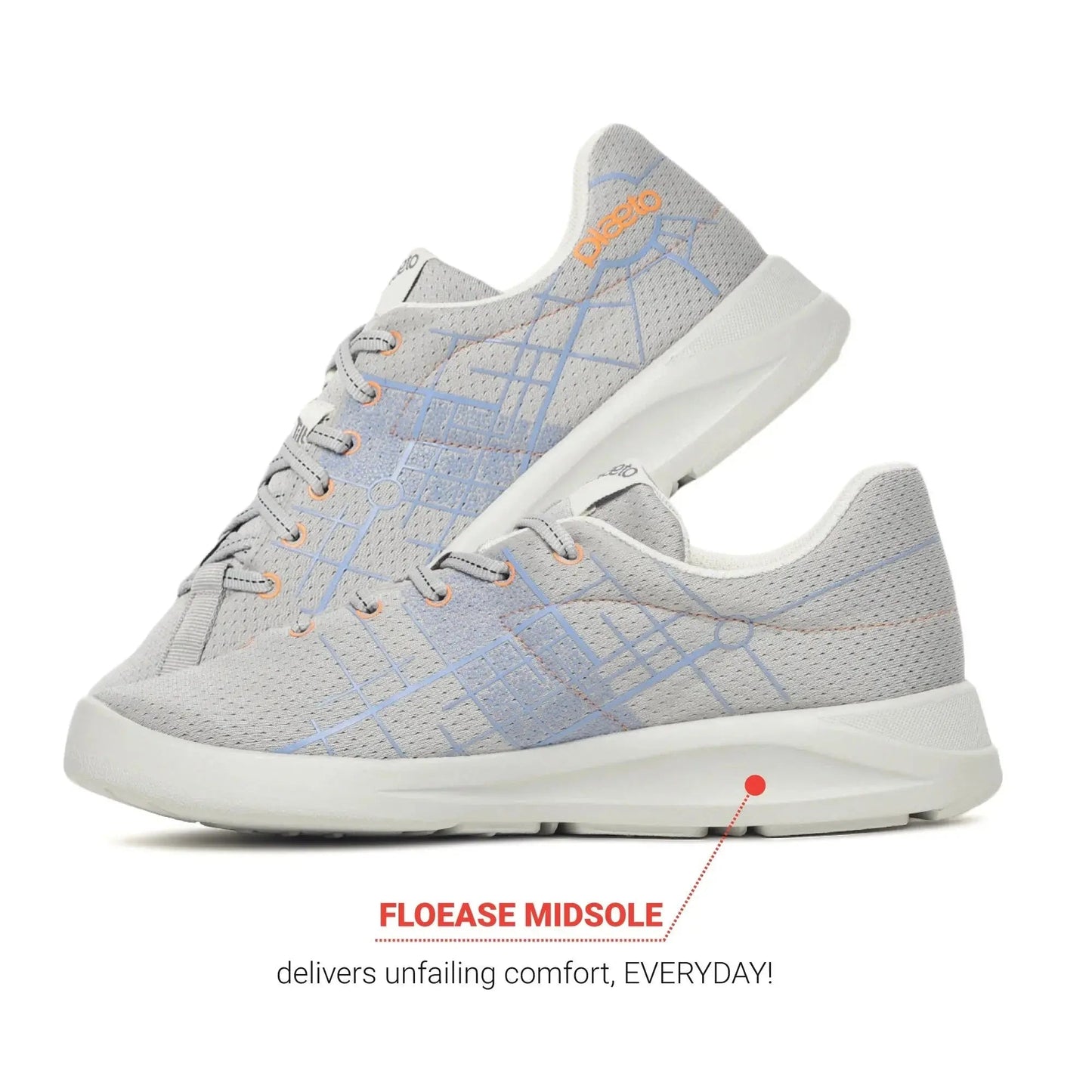Men's Maidaan Grey Training Shoes Plaeto
