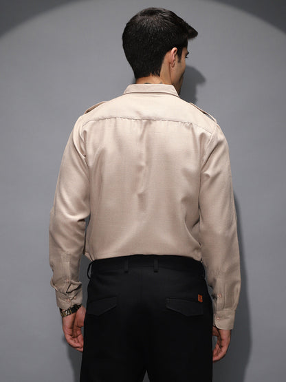 Solid Relaxed Shirt