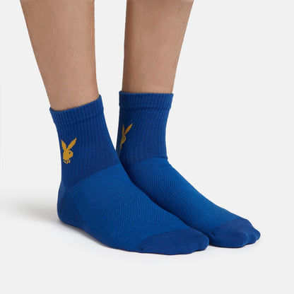 Men’s Playboy Themed High Ankle Socks SocksXpress
