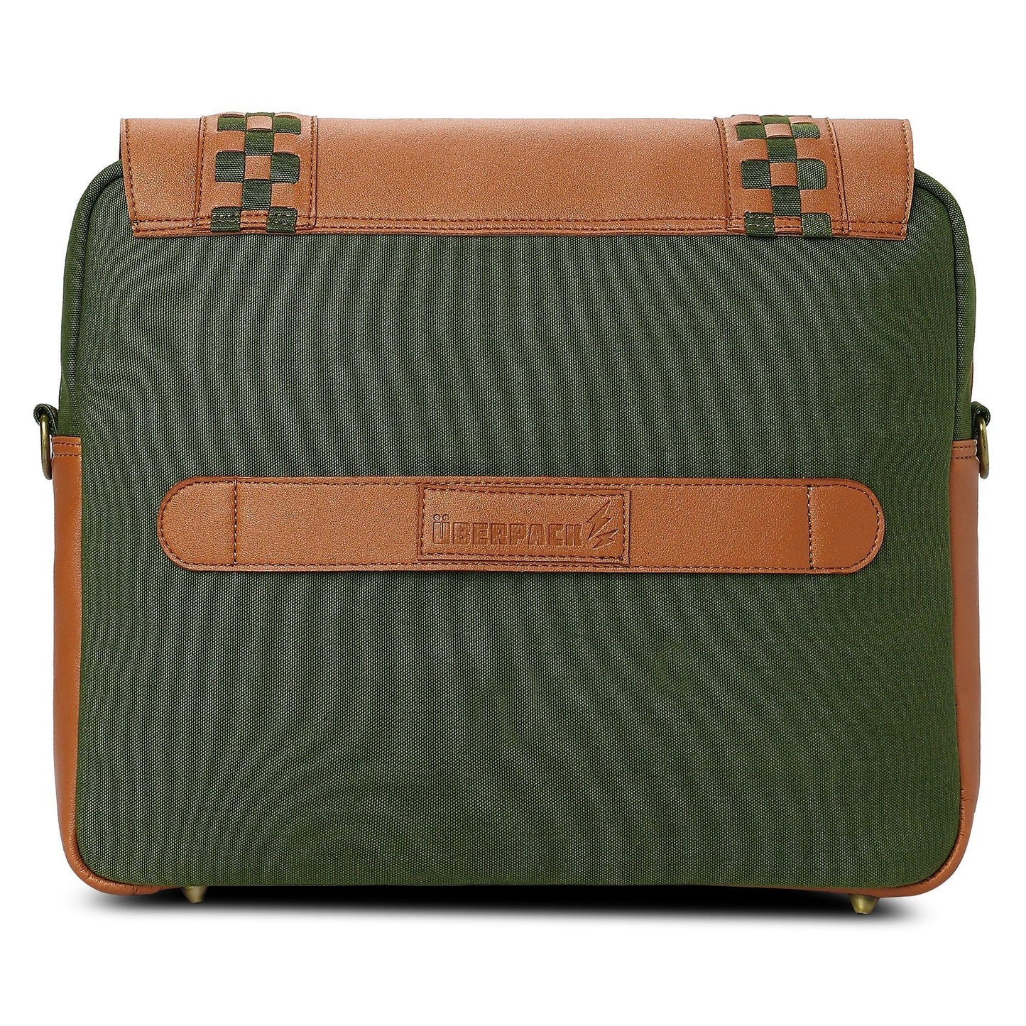 Soul Weave - Olive Green Meadow | Laptop Bag / Messenger Bag