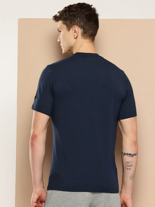 Cotton Flex Tee Midnight Blue