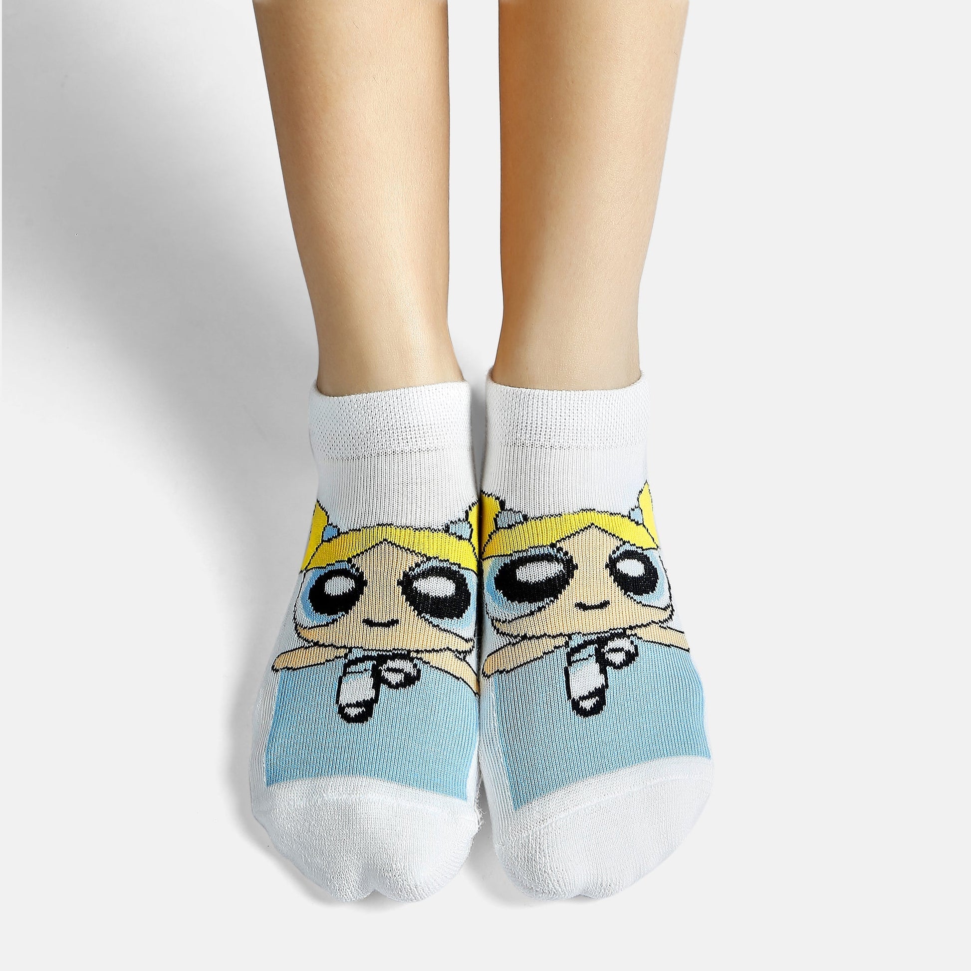 Women’s Powerpuff Girls Themed Ankle Socks SocksXpress