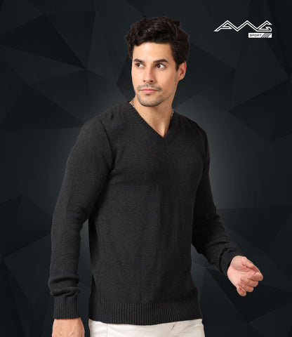 Men's V-Neck Full Sleeve Sweater