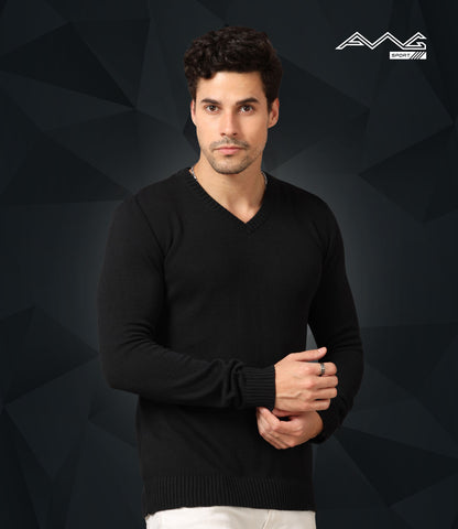 Men's V-Neck Full Sleeve Sweater