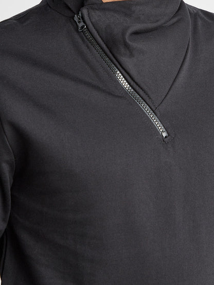 Full Sleeve Solid Sweatshirt