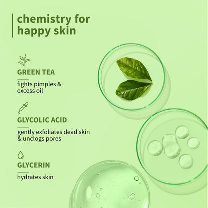 Plum Green Tea Alcohol-Free Toner For Oily, Acne-Prone Skin Clears & Tightens Pores Men Women 200 MILLI_LITRE