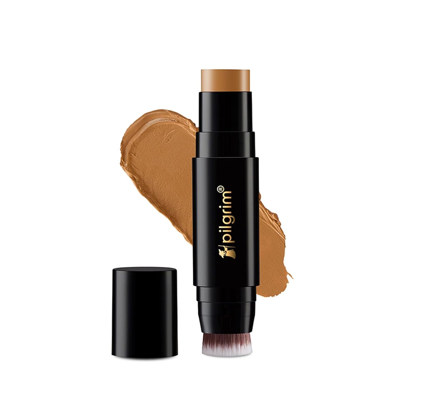 PILGRIM Dream Matte Foundation Stick (Lightweight+Full Coverage) - 345 Rich Walnut 10g
