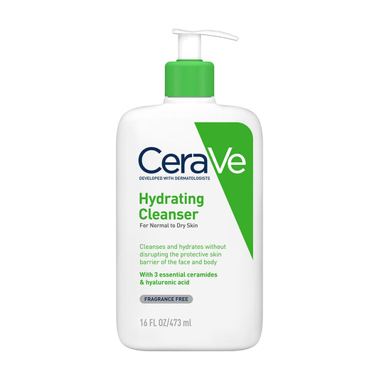 CeraVe Hydrating Cleanser For Non-Foaming Face Wash 473 ml