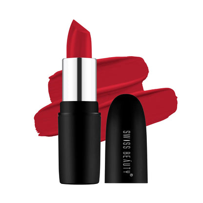 Swiss Beauty Pure Matte Lipstick Russian-Red 3.8 GRAM
