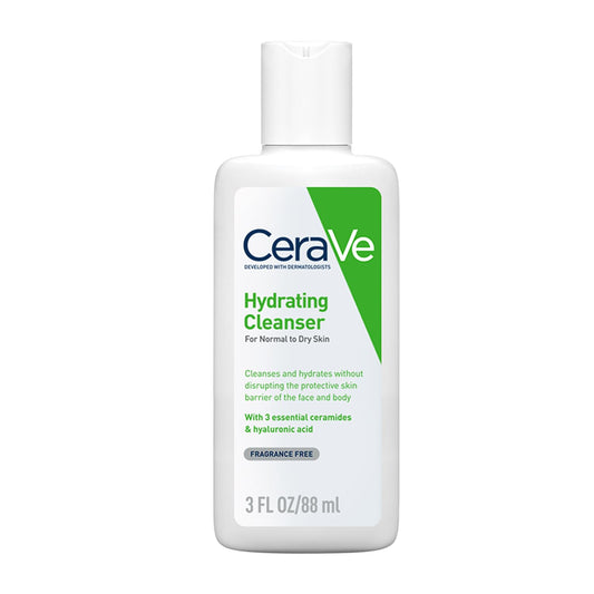 Cerave Fragrance Free Hydrating Cleanser For Normal To Dry Skin 88 ml
