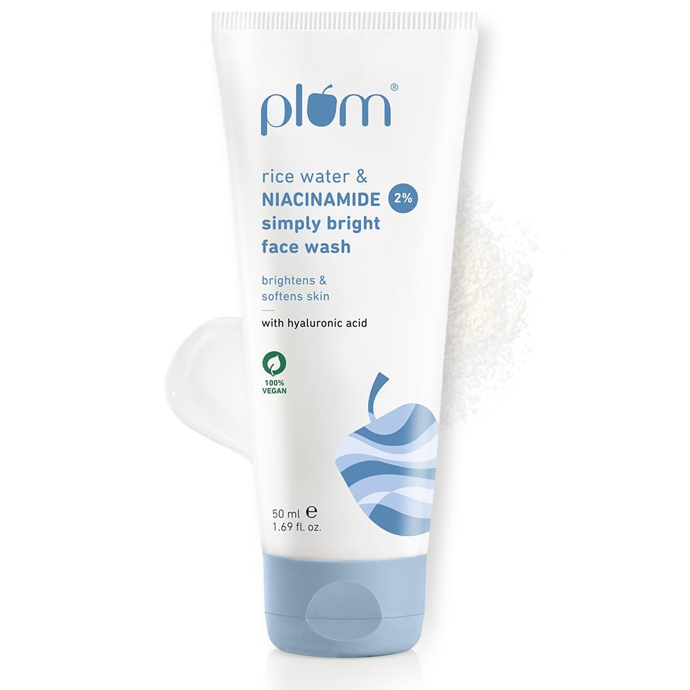 Plum Rice Water Face Wash 1 PIECE