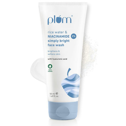 Plum Rice Water Face Wash 1 PIECE