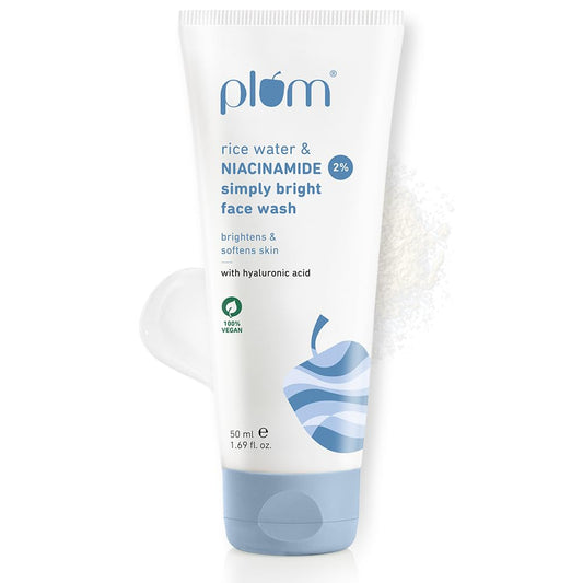 Plum Rice Water Face Wash 1 PIECE