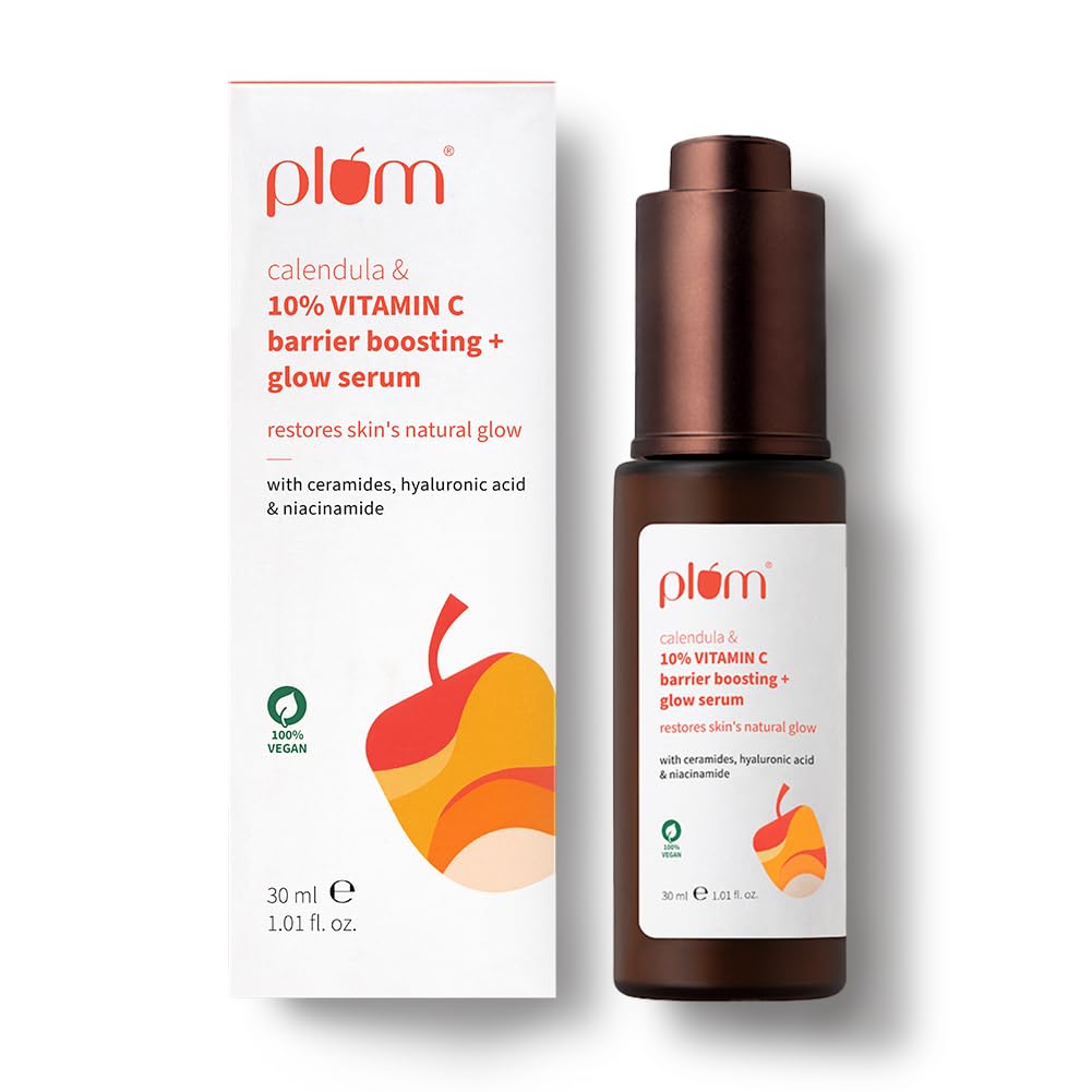 plum calendula & 10% VITAMIN C barrier boosting + glow serum 30 MILLI_LITRE