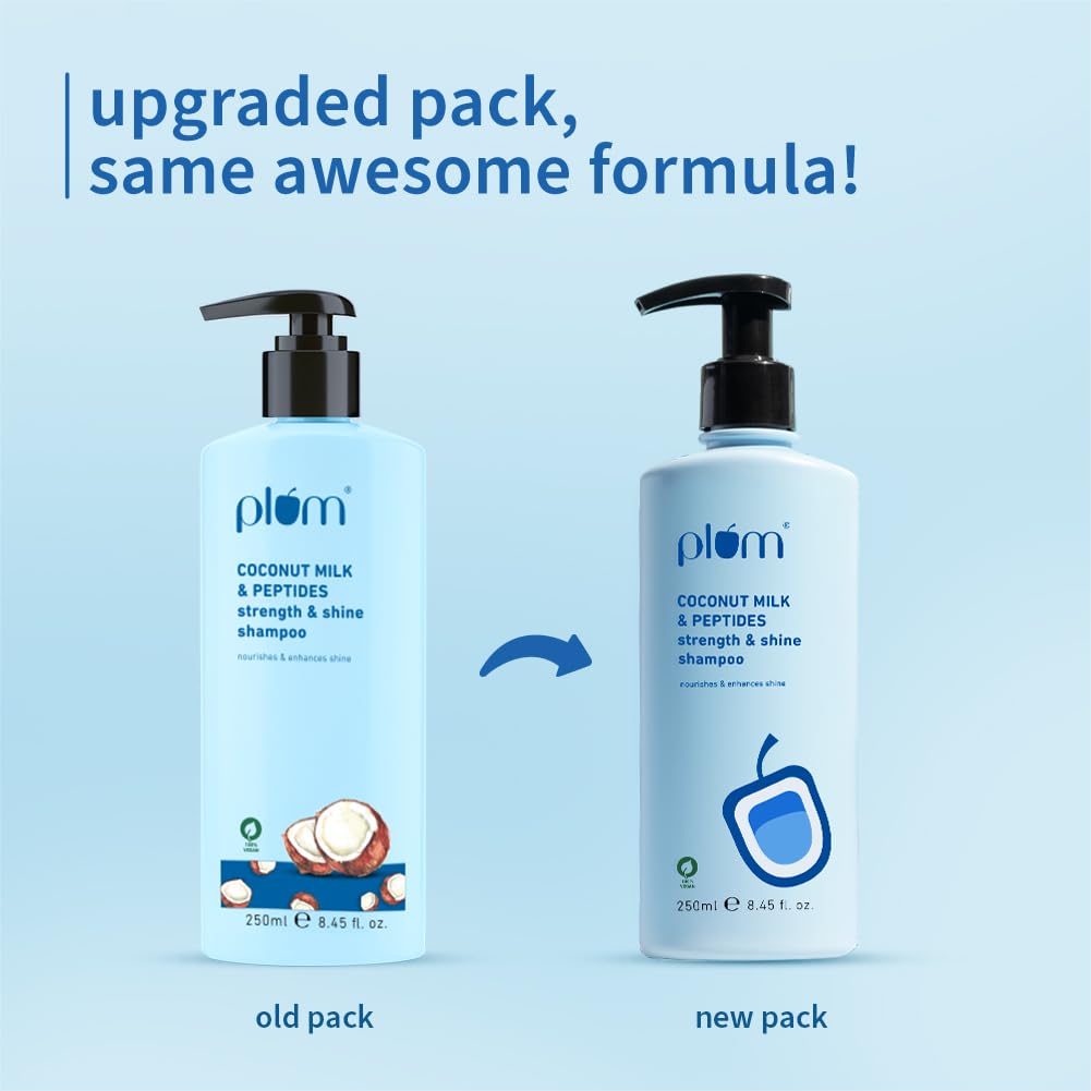 Plum Coconut Milk & Peptides Strength & Shine Shampoo 250 MILLI_LITRE
