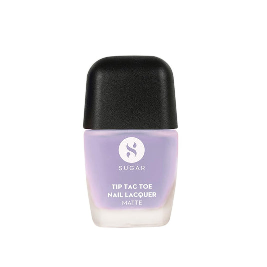 Sugar Cosmetics Tip Tac Toe Nail Lacquer Matte - 44 Lavender Love 9 MILLI_LITRE