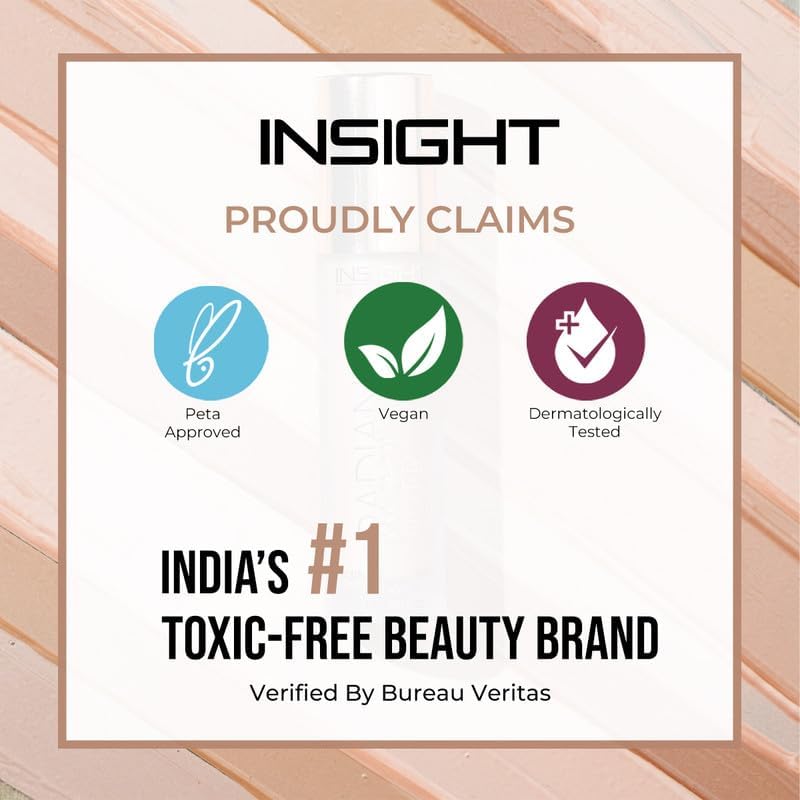 Insight Cosmetics Liquid Highlighter With Radiance Finish (Fd40-Medium Beige) 11 g