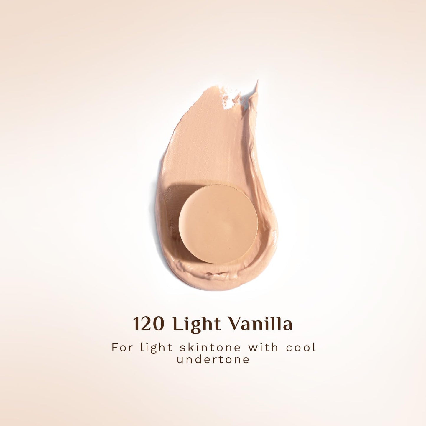 PILGRIM Dream Matte Foundation Stick (Lightweight+Full Coverage) - 120 Light Vanilla 10g