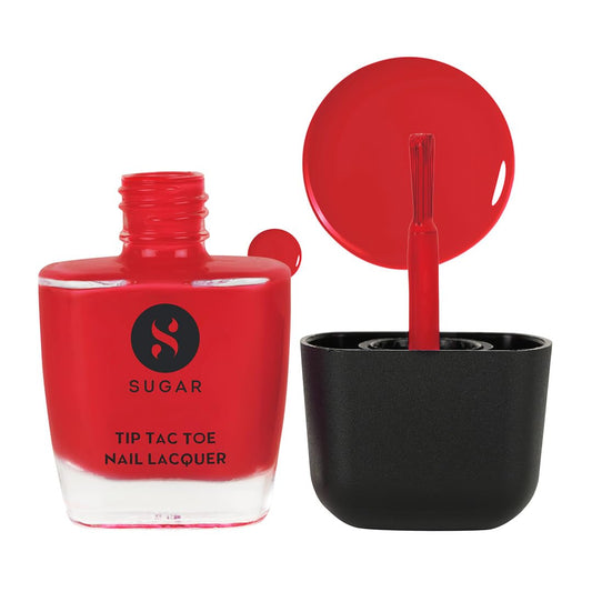 Sugar Cosmetics Tip Tac Toe Nail Polish - 24 Chilli Charam 9 MILLI_LITRE