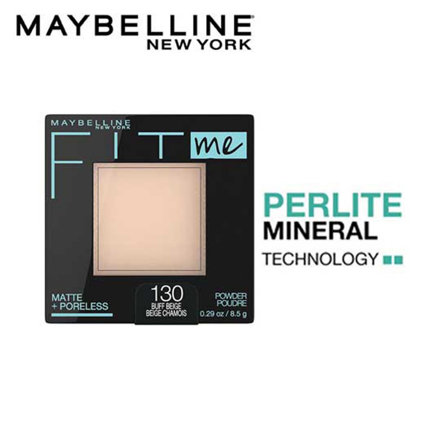 Maybelline New York Fit Me Matte + Poreless Pressed Powder -130 8.5 GRAM
