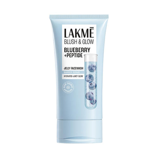 Lakme Blush&Glow Blueberry+Peptide Jelly Face Wash