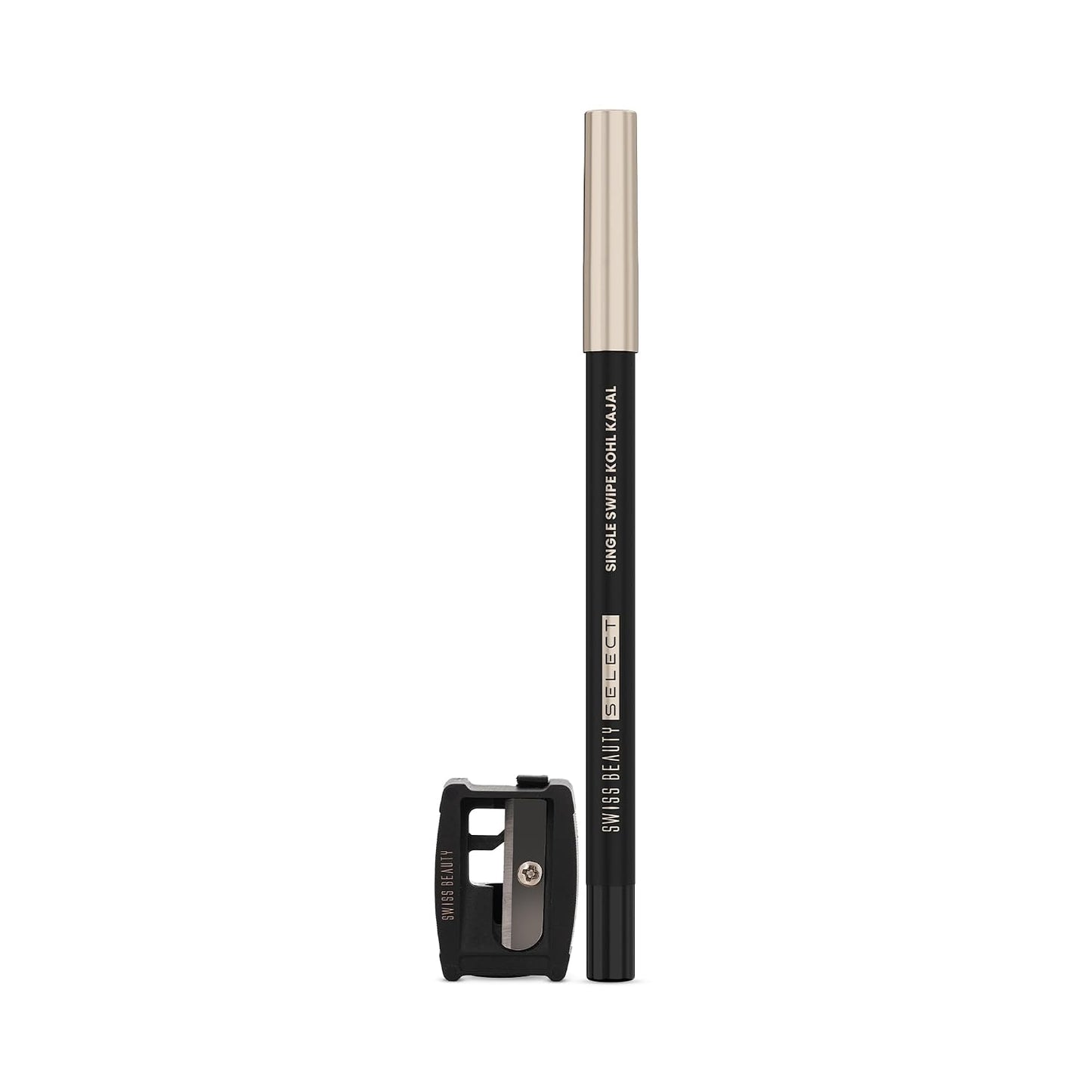 Swiss Beauty Kajal Ek-12 Black, 1.5 GRAM