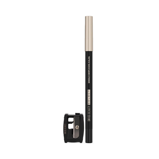 Swiss Beauty Kajal Ek-12 Black, 1.5 GRAM