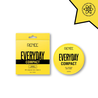 RENEE EVERYDAY COMPACT FULL COVERAGE MATTE FINISH - Rye 8 g