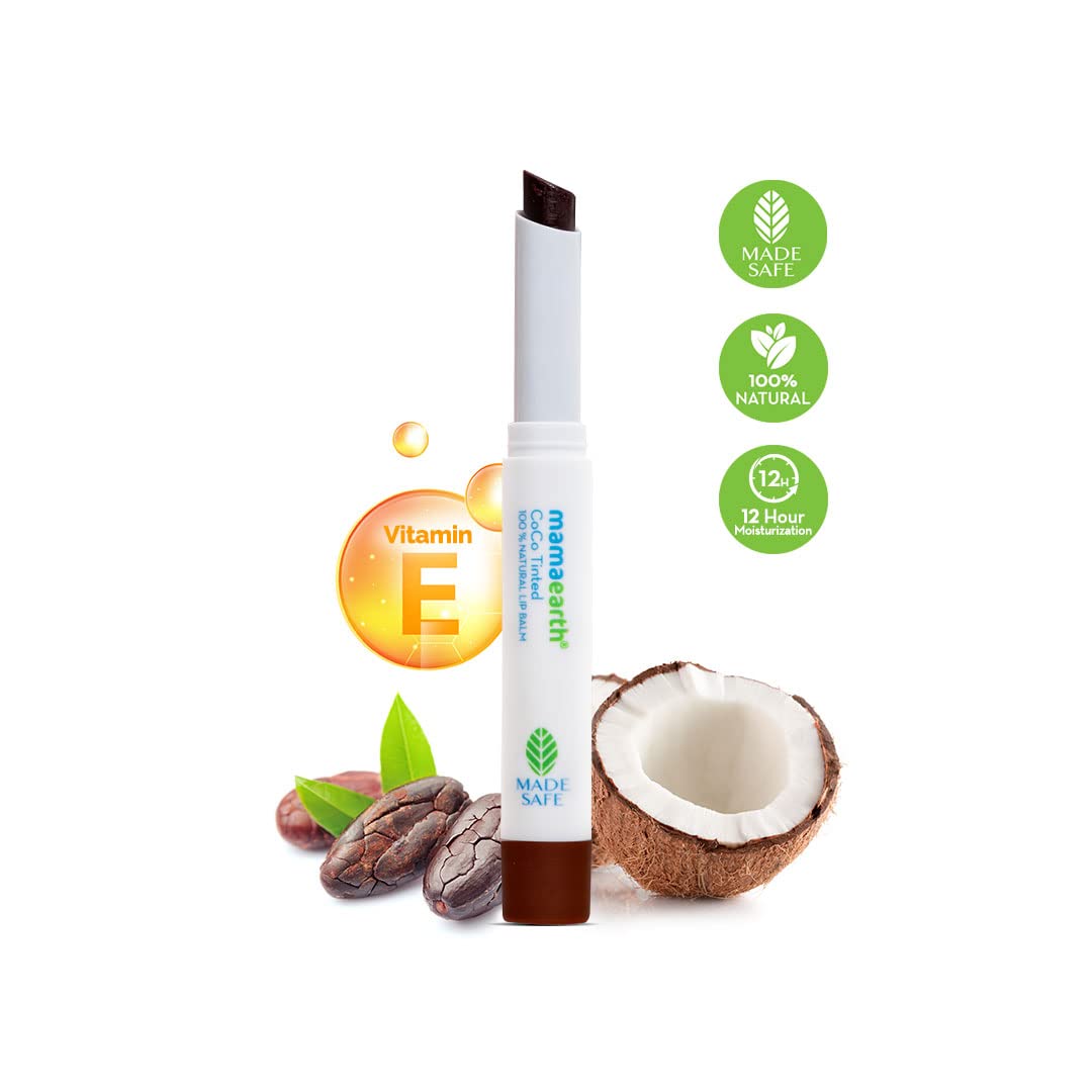 Mamaearth 100% Natural Coco Tinted Lip Balm 2 g